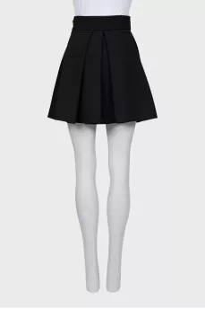 Mini skirt with golden decoration