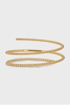 Gold bracelet with diamonds