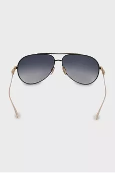 Men's sunglasses with logo on arms