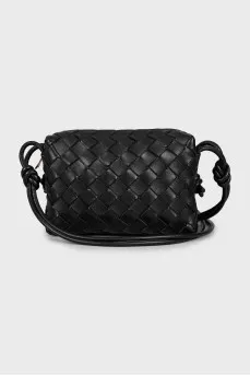 Сумка Loop Mini Intrecciato Leather