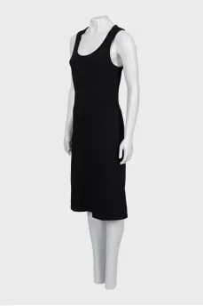 Black strappy dress