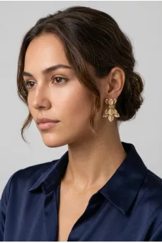 Grain de Cafe earrings