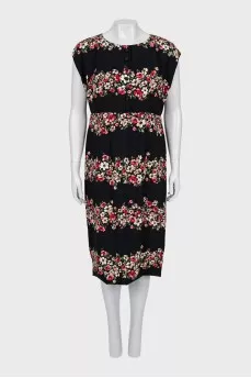 Short sleeve floral dress