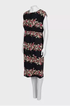 Short sleeve floral dress