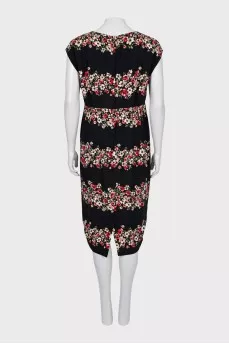 Short sleeve floral dress