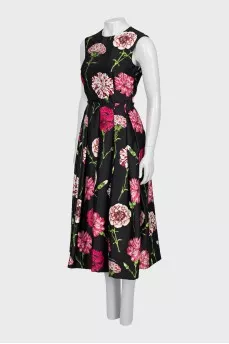 Floral midi dress