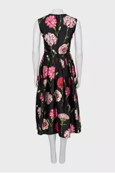 Floral midi dress