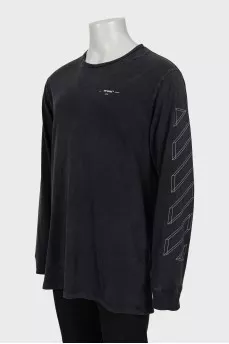 Men's long sleeve with signature print