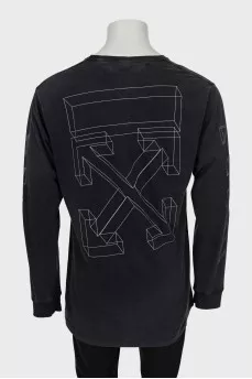 Men's long sleeve with signature print
