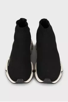 Speed logo sneakers