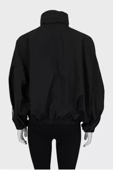 Relaxed cropped windbreaker