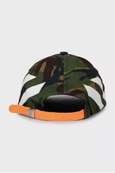 Men's cap in military print
