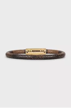 Printed canvas bracelet