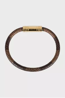 Printed canvas bracelet