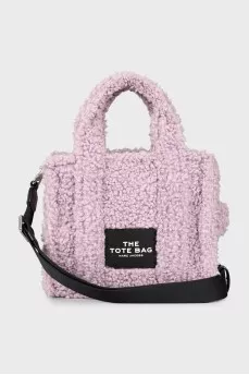 Faux Sheepskin Tote Bag