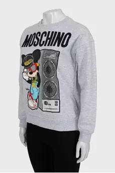 Sweatshirt by H&M x Moschino