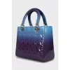 Lady Dior bag in gradient print