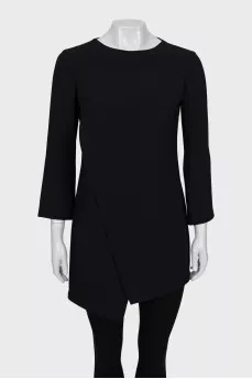 Long asymmetrical blouse