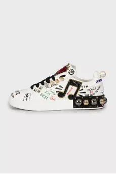 Portofino leather sneakers