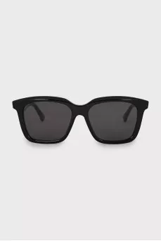 Солнцезащитные очки wayfarer с золотистым декором