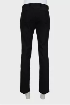 Men's wool trousers with arrows