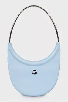 Shoulder bag with metal handle