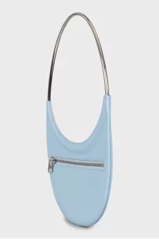 Shoulder bag with metal handle
