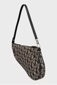 Винтажная сумка Diorissimo Saddle Pochette