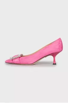 Textile shoes with ankle toe