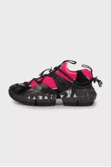 Sneakers with textured soles