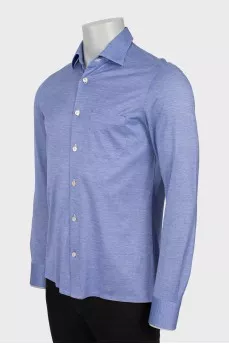 Men's shirt with patch pocket