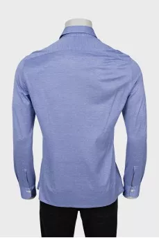 Men's shirt with patch pocket