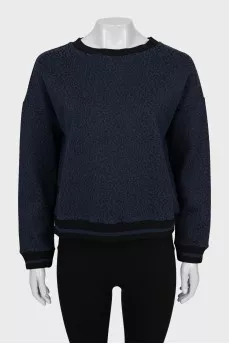 Animal print sweatshirt