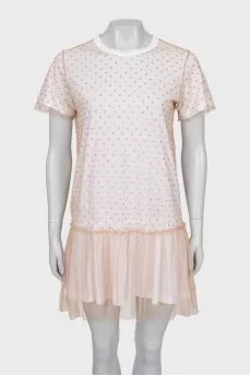 Sequined A-line dress