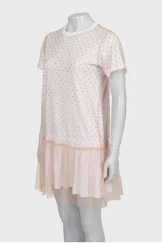 Sequined A-line dress