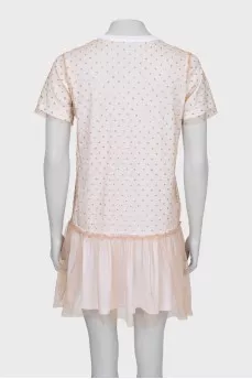 Sequined A-line dress