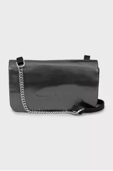 Logo embossed wallet bag