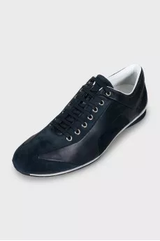 Men's combination sneakers with tag
