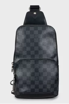 Men's Avenue Slingbag Damier Graphite Canvas