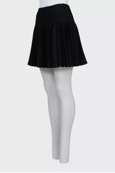 Pleated skirt-shorts