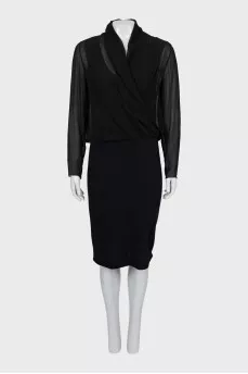 Long sleeve bodycon dress