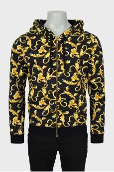 Men's sweatshirt with signature print