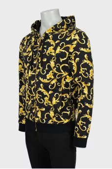 Men's sweatshirt with signature print