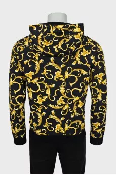 Men's sweatshirt with signature print