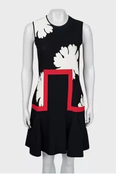 Floral fitted dress