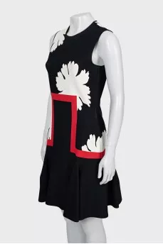 Floral fitted dress