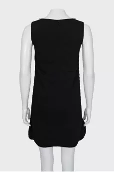 Quilted shift dress
