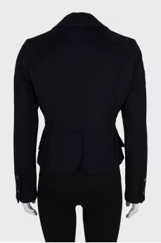 Fitted jacket with buttons