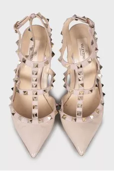 Patent leather shoes Rockstud