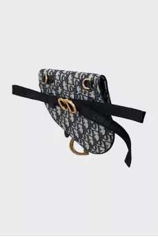 Поясная сумка Saddle в принт